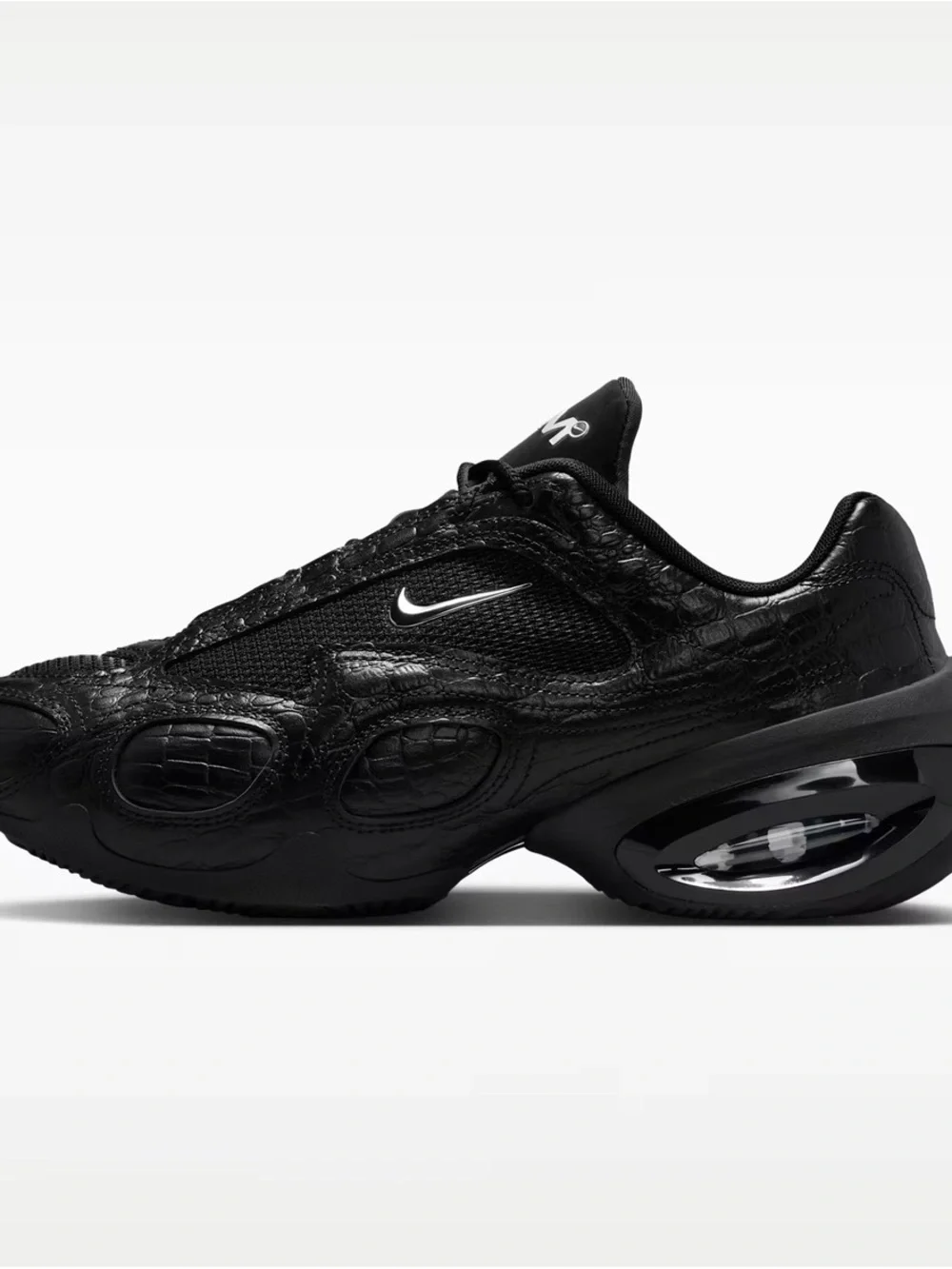 Nike Men’s Black Air-Visible Cushion Sneakers